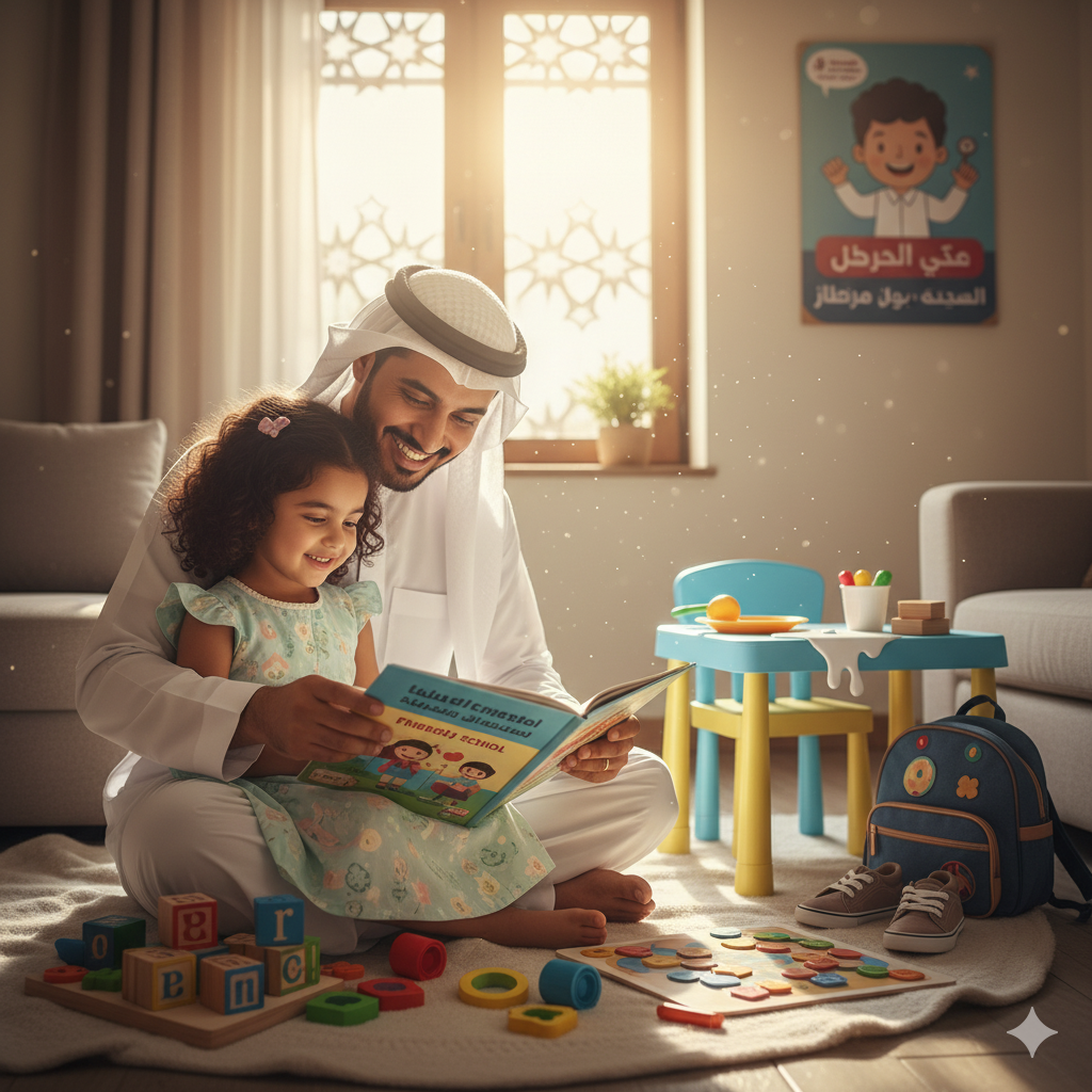 إعداد طفلك للروضة في القطيف — دليل الأهالي لنجم واثق